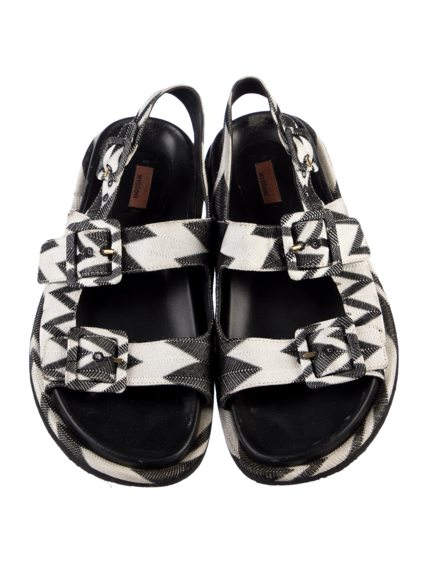 Missoni Printed Gladiator Sandals